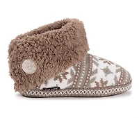 MUK LUKS Melinda Cuff Boot Slippers