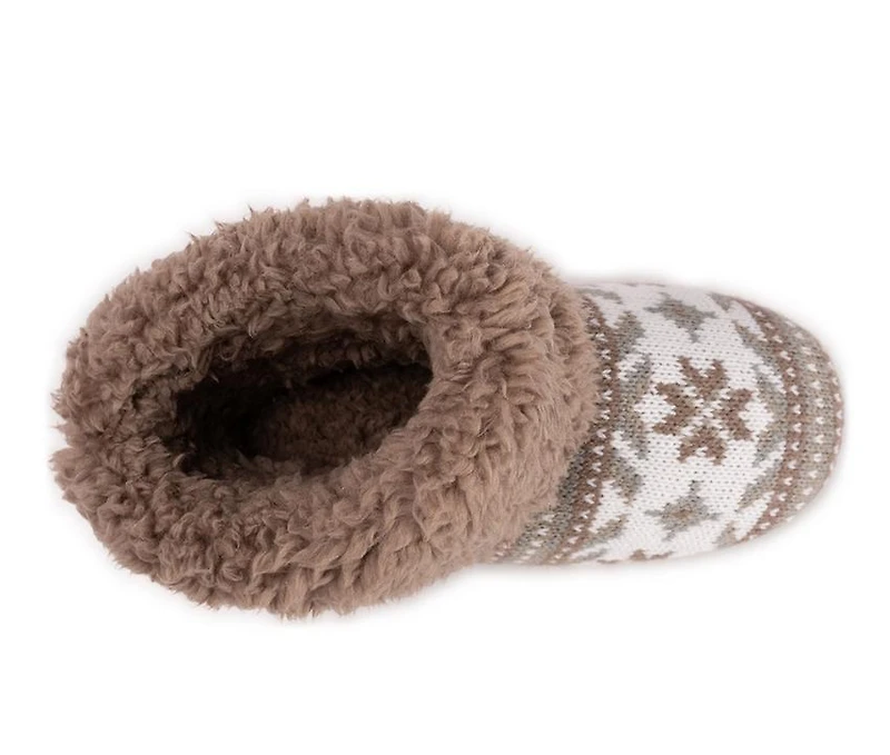 MUK LUKS Melinda Cuff Boot Slippers