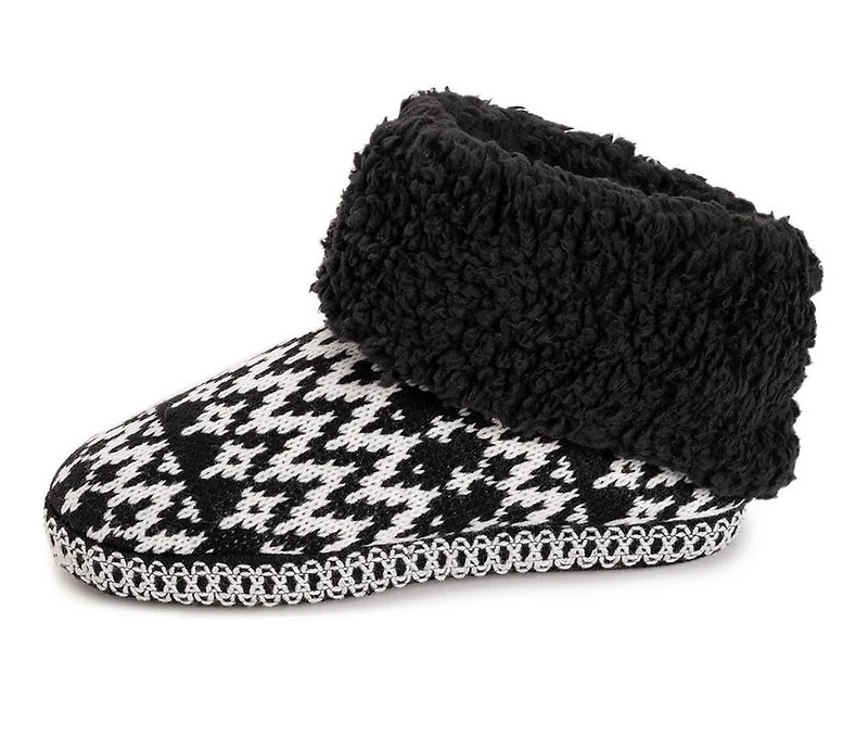 MUK LUKS Melinda Cuff Boot Slippers
