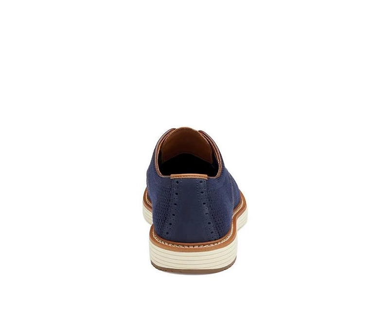 Men's Johnston and Murphy Upton Wingtip Knit Dress Shoes