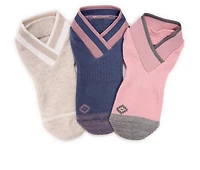 MUK LUKS Studio Socks - 3 Pair Pack Socks