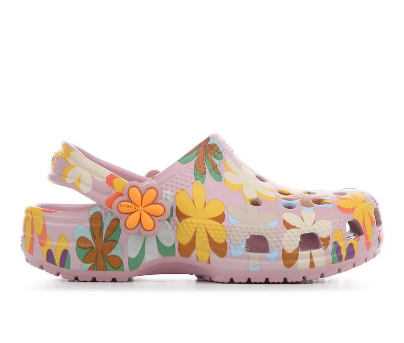 Kids' Crocs Infant Classic Flower Clogs