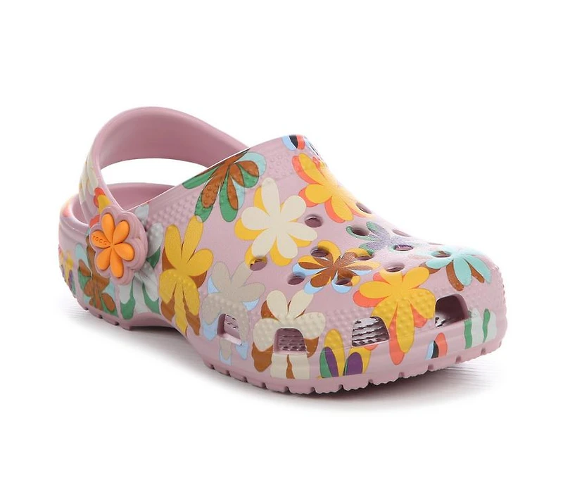 Kids' Crocs Infant Classic Flower Clogs