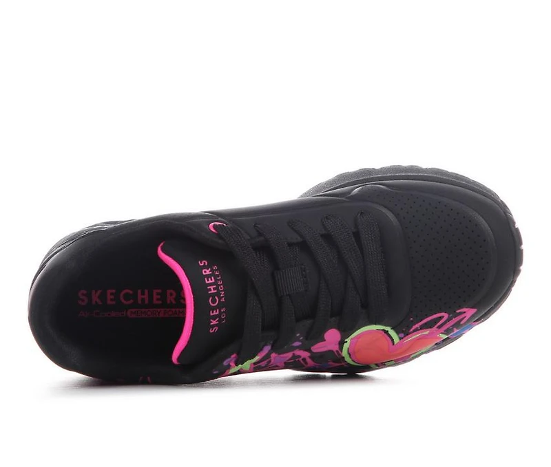 Girls' Skechers Street Little Kid & Big Uno Lite Reignheart Sneakers