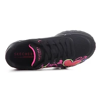 Girls' Skechers Street Little Kid & Big Uno Lite Reignheart Sneakers