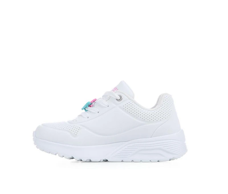 Girls' Skechers Street Uno Lite Flutter Heart Shoes