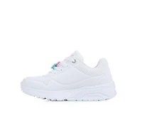 Girls' Skechers Street Uno Lite Flutter Heart Shoes