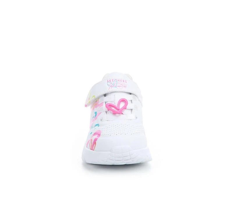 Girls' Skechers Street Toddlers' Uno Lite Flutter Heart Sneakers