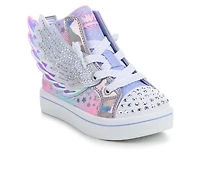 Girls' Skechers Toddler Twinkle Lite Wing Sneakers