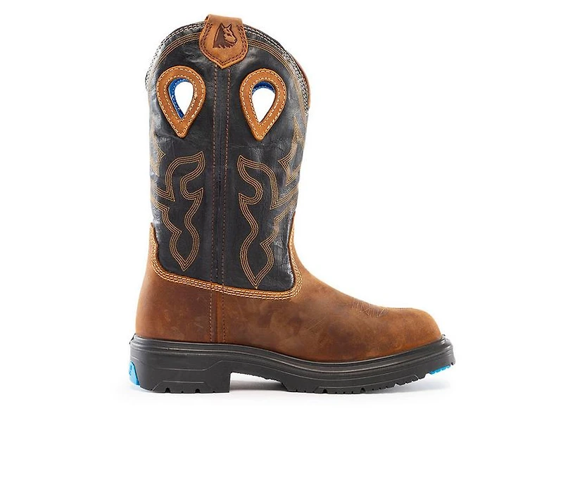 Men's STEEL Blue Heeler Work Boots