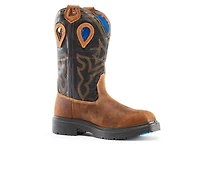 Men's STEEL Blue Heeler Work Boots