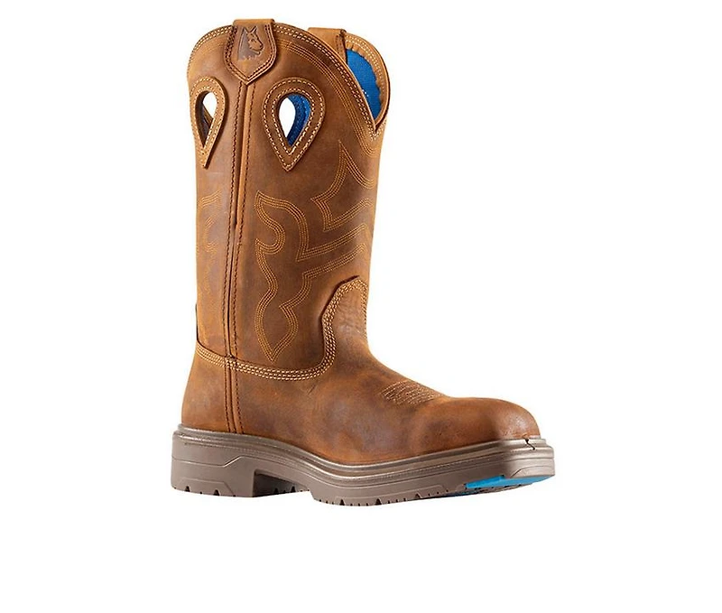 Men's STEEL Blue Heeler Work Boots