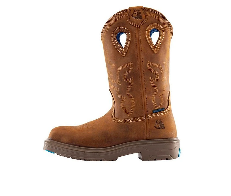 Men's STEEL Blue Heeler Work Boots