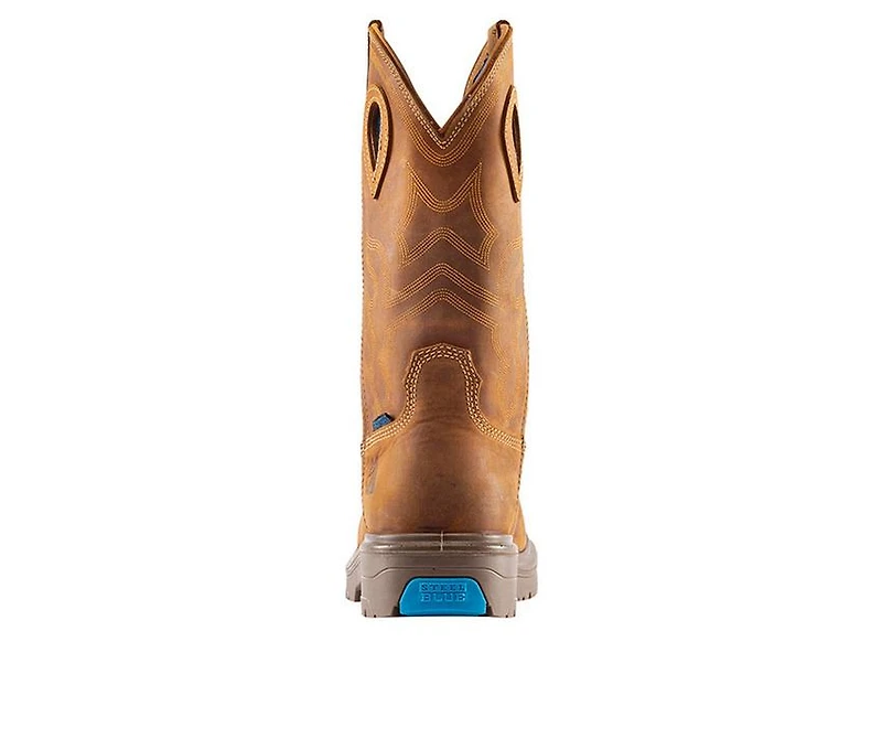 Men's STEEL Blue Heeler Work Boots