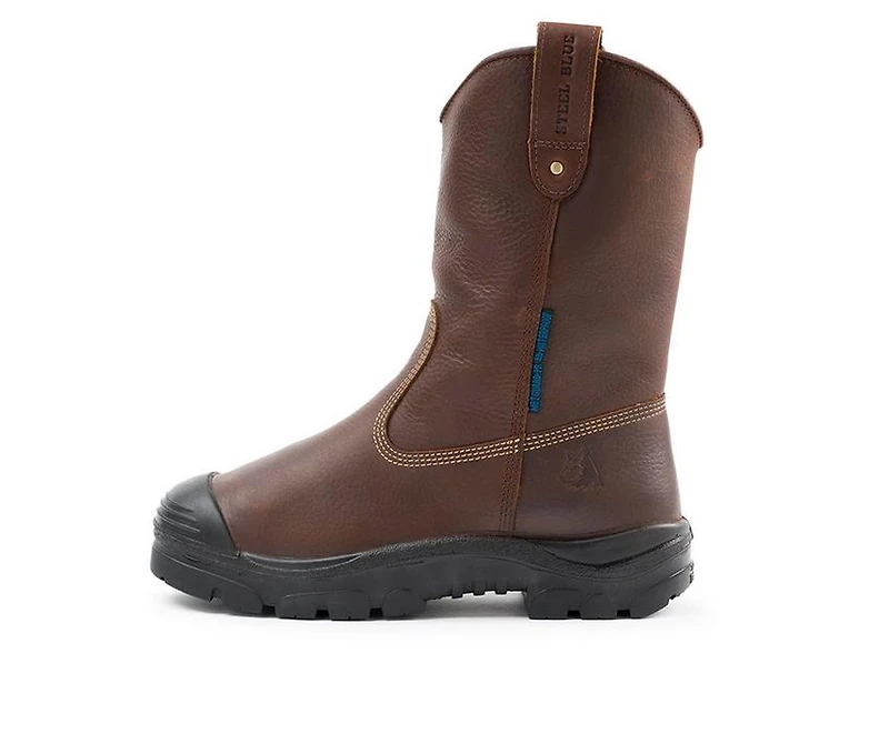 Men's STEEL BLUE Heeler Met Work Boots