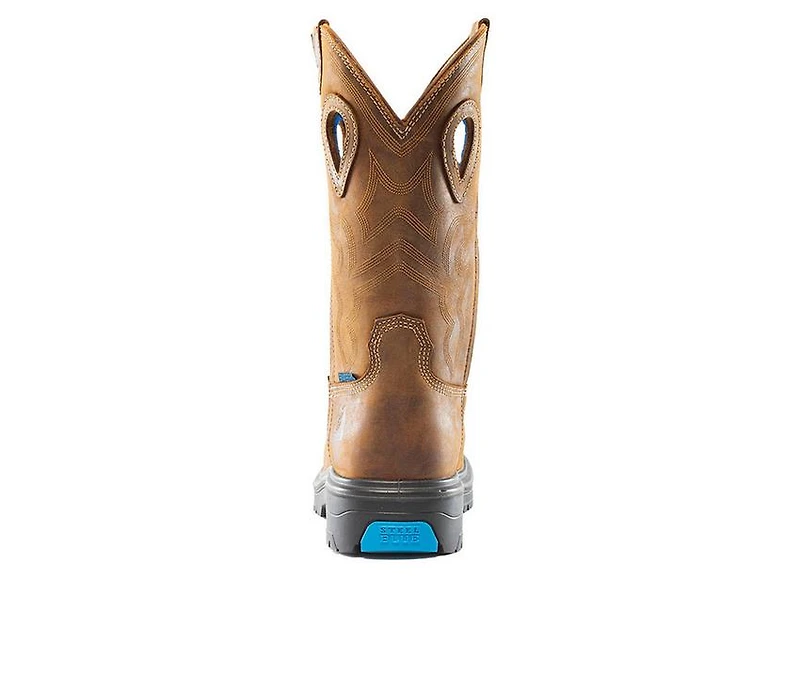 Men's STEEL Blue Heeler Met Work Boots