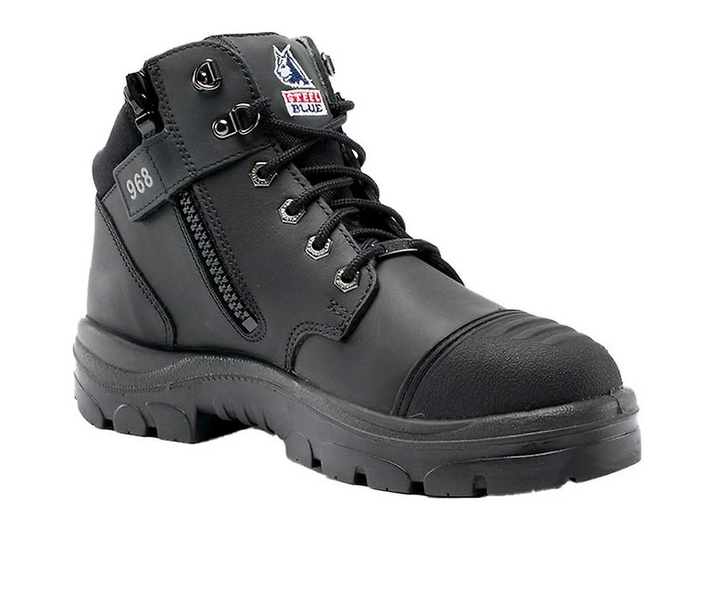 Men's STEEL BLUE Parkes Zip Work Boots