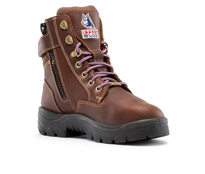 Women's STEEL BLUE Southern Cross Ladies Met Work Shoes