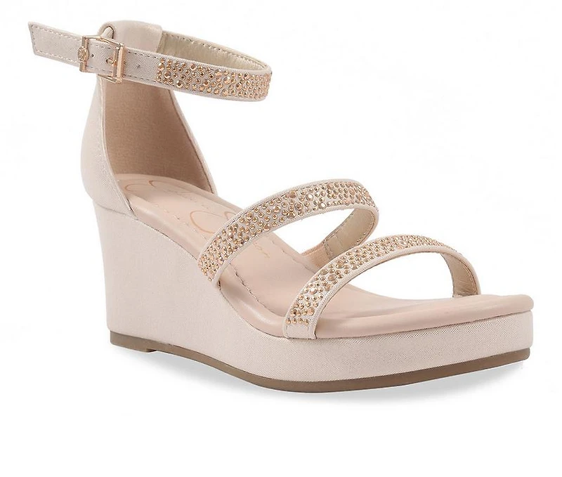 Girls' Jessica Simpson Little Kid & Big Asha Karli Wedge Sandals