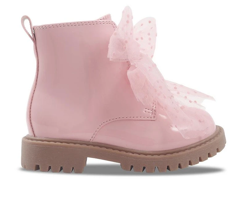 Girls' Jessica Simpson Toddler Daria Double Bow Booties