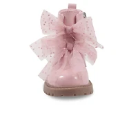 Girls' Jessica Simpson Toddler Daria Double Bow Booties