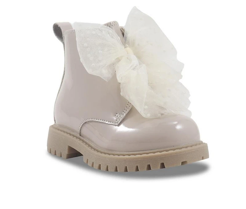 Girls' Jessica Simpson Toddler Daria Double Bow Booties