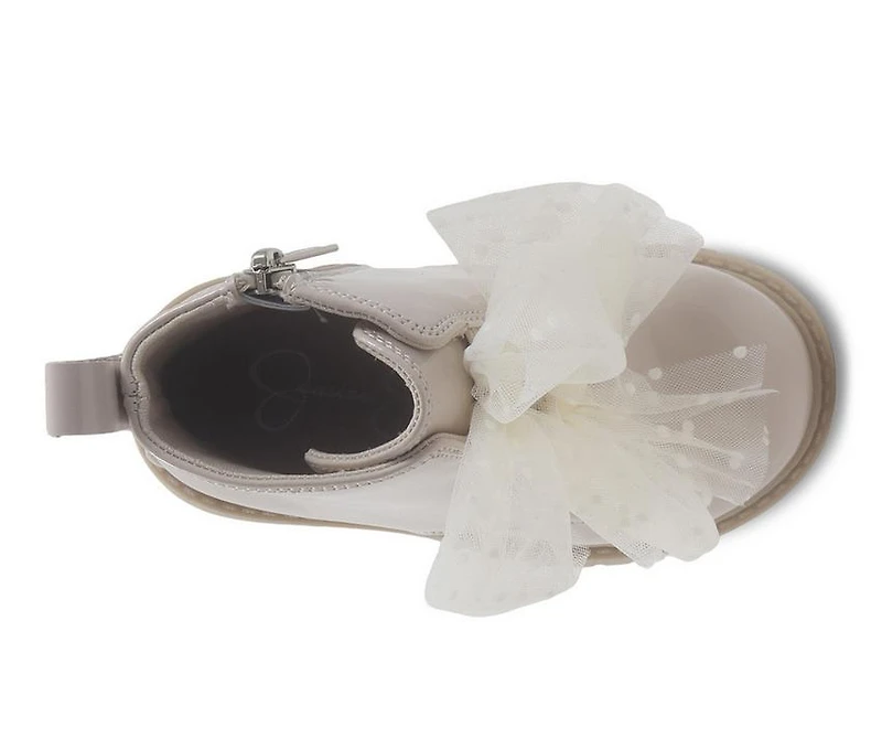 Girls' Jessica Simpson Toddler Daria Double Bow Booties