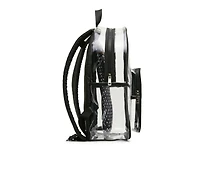 Madden Girl Clear Backpack with Laptop Case