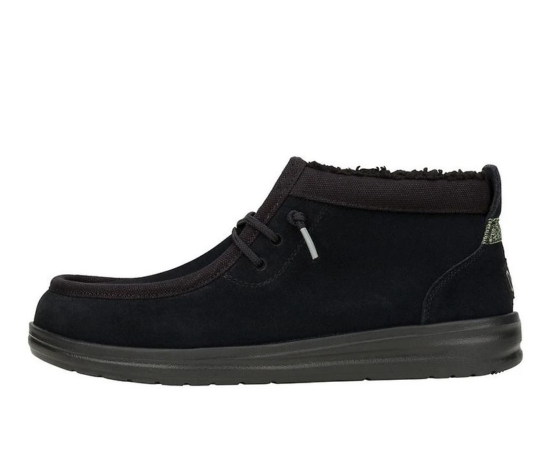 Men's HEYDUDE Wally Mid GripR Warmth Casual Shoes
