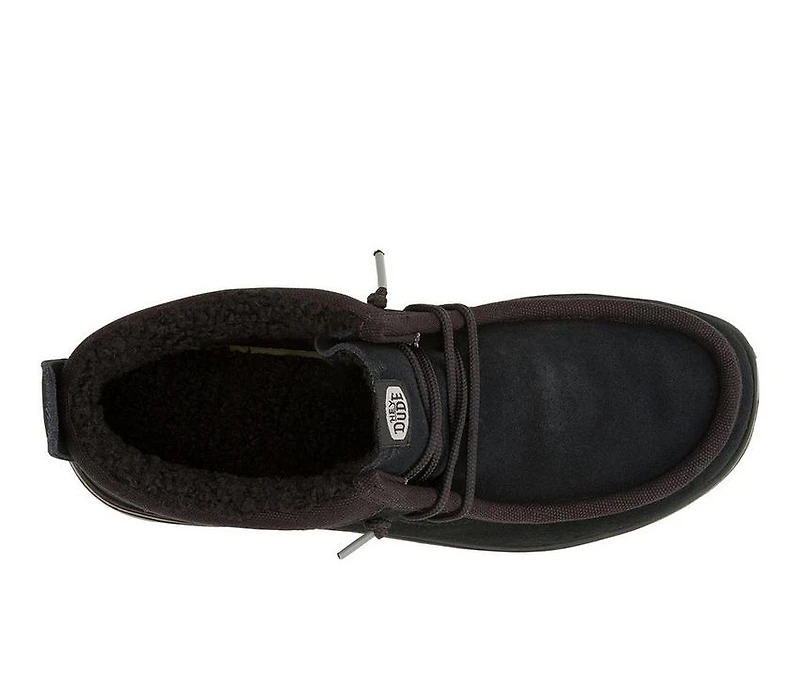 Men's HEYDUDE Wally Mid GripR Warmth Casual Shoes