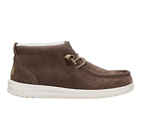 Men's HEYDUDE Wally Mid GripR Warmth Casual Shoes