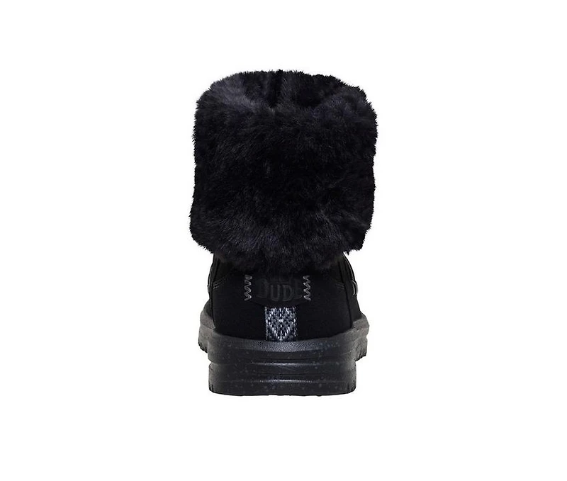 Women's HEYDUDE Camden Cuff Classic Cozy Booties