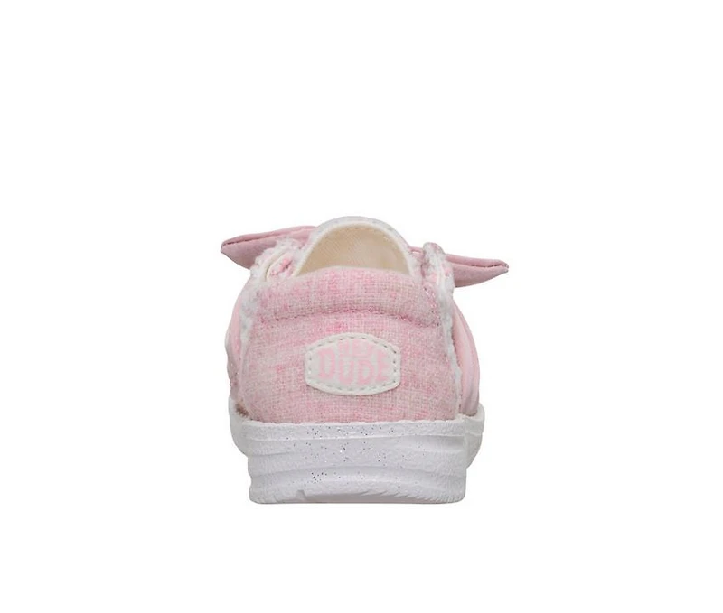 Girls' HEYDUDE Toddler Wendy T Tweed Casual Shoes