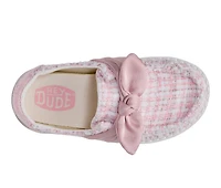 Girls' HEYDUDE Toddler Wendy T Tweed Casual Shoes