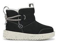Kids' HEYDUDE Toddler Camden Bow T Cozy Winter Boots