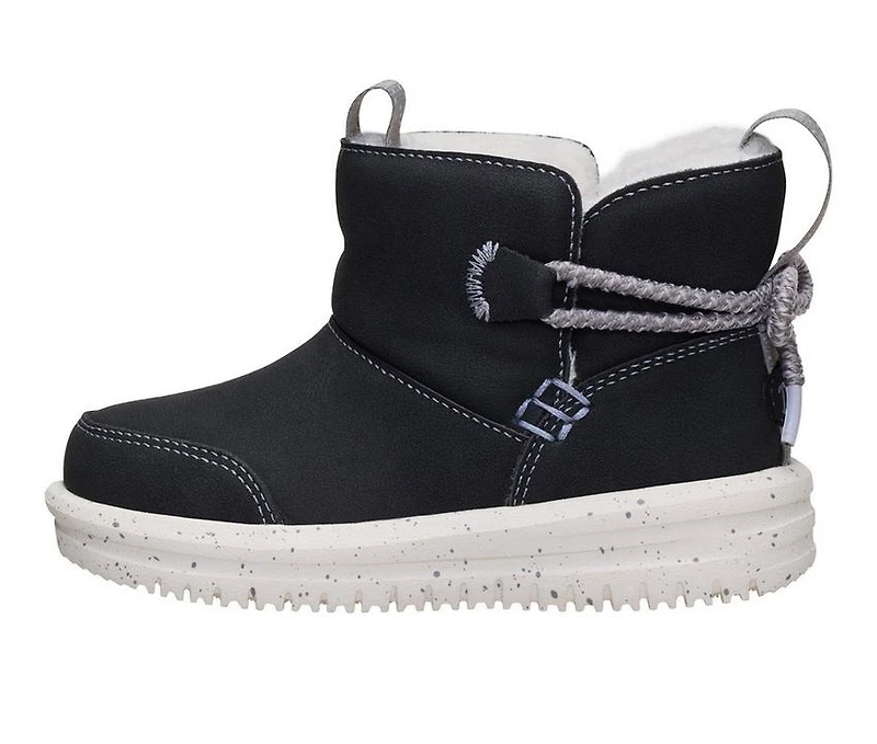 Kids' HEYDUDE Toddler Camden Bow T Cozy Winter Boots