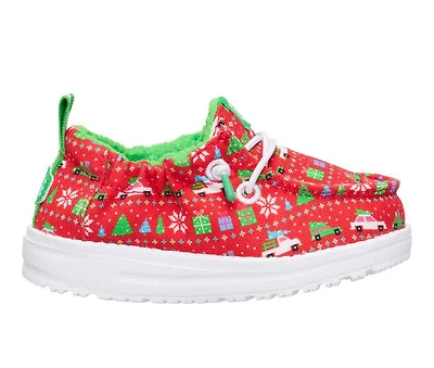 Kids' HEYDUDE Toddler LilDude Sweater Casual Shoes