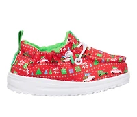 Kids' HEYDUDE Toddler LilDude Sweater Casual Shoes