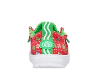 Kids' HEYDUDE Toddler LilDude Sweater Casual Shoes