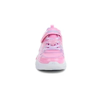 Girls' Skechers Little Kid & Big Enchanted Heart Lights Sneaker