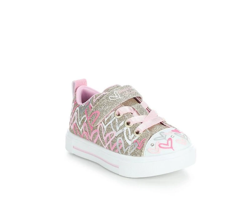 Girls' Skechers Toddler Twinkle Sparks Goldcrown Shoes