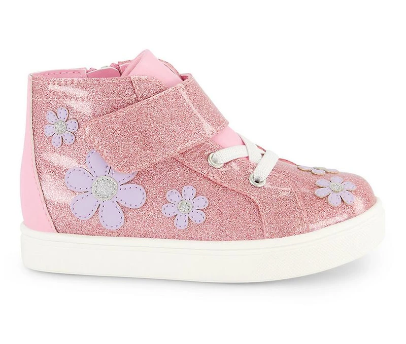 Girls' Jessica Simpson Toddler Gretchen Flower High-top Sneakers