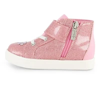 Girls' Jessica Simpson Toddler Gretchen Flower High-top Sneakers