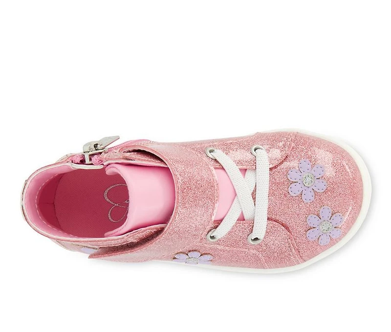 Girls' Jessica Simpson Toddler Gretchen Flower High-top Sneakers