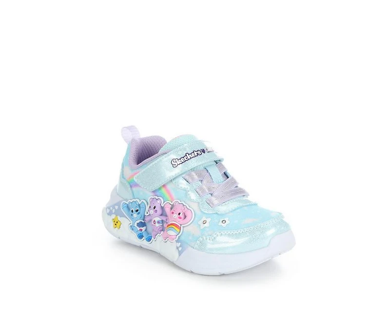 Girls' Skechers Toddler Care Bears Hugs Light-Up Shoes