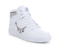 Girls' Puma Rebound Layup Charms Mid Junior Sneakers