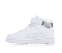 Girls' Puma Little Kid & Big Rebound Layup Charms Mid Sneakers