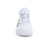 Girls' Puma Little Kid & Big Rebound Layup Charms Mid Sneakers