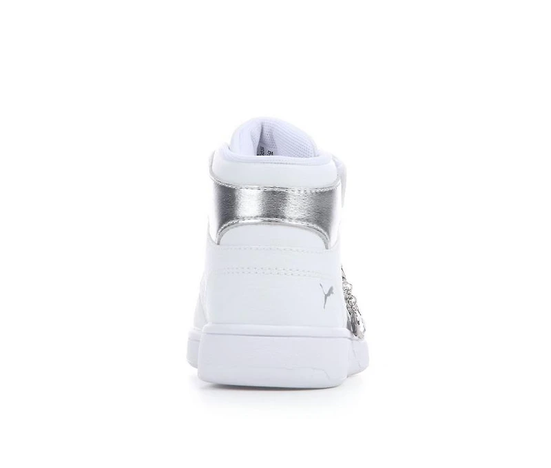 Girls' Puma Little Kid & Big Rebound Layup Charms Mid Sneakers