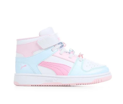 Girls' Puma Little Kid Rebound LayUp Beads Sneakers